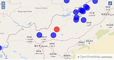Вблизи кыргызско-китайской границы зафиксировали землетрясение силой 6 баллов