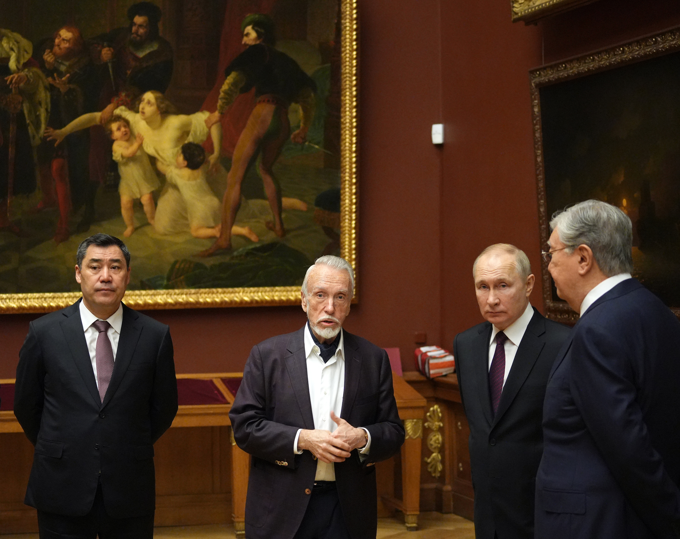Саммит СНГ В Санкт Петербурге в музее искусств
