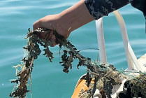 Продолжаются работы по очистке Иссык-Куля от рыболовных сетей Продолжаются работы по очистке Иссык-Куля от рыболовных сетей