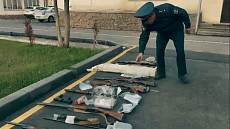 В Кыргызстане изъяли более 300 единиц оружия во время рейдов «Арсенал»