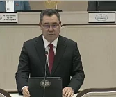 Выступление президента Садыра Жапарова на заседании депутатов Жогорку Кенеша VIII созыва.