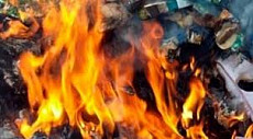 Мэрия напоминает, что сжигать мусор запрещено 