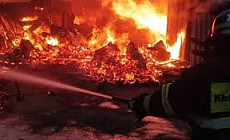 Пожар на рынке «Джунхай» локализован