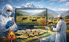 В Кыргызстане запустили цифровую систему мониторинга очагов опасных инфекций у животных