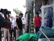 Мэр Бишкека проинспектировал рынок «Мадина»