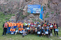 В Чункурчаке состоялся чемпионат Кыргызстана по спортивному туризму на горных дистанциях