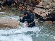 В Кой-Таше нашли тело девушки, упавшей в реку Аламедин