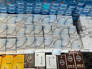 На рынке города Манас изъято почти 10 тысяч пачек табачной продукции без акцизных марок