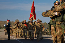 Воинский контингент Кыргызстана участвует в совместных учениях ОДКБ