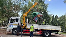 В Бишкеке демонтируют силомеры В Бишкеке демонтируют силомеры