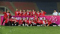 Сборная Кыргызстана заняла третье место на CAFA U17 Championship