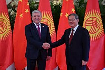 Глава кабмина Адылбек Касымалиев встретился с премьером Госсовета Китая Ли Цяном