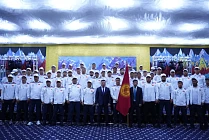ВИК 2026: Капитану национальной сборной Кыргызстана вручен государственный флаг ВИК 2026: Капитану национальной сборной Кыргызстана вручен государственный флаг