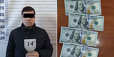 В Панфиловском районе мужчина обменял фальшивые доллары
