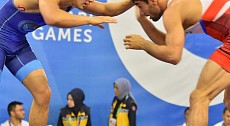 Борец Алмаз Сманбеков завоевал серебро на Исламских играх 