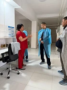 Министр здравоохранения ознакомился с работой медучреждений Нарынской области