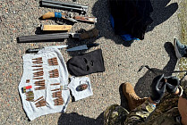 ГКНБ обнаружили арсенал оружия принадлежавший ОПГ Кольбаева ГКНБ обнаружили арсенал оружия принадлежавший ОПГ Кольбаева