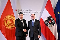 Замглавы кабмина КР провел переговоры с федеральным министром европейских и международных дел Австрии 