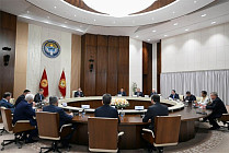 Садыр Жапаров встретился с министрами внутренних дел стран ШОС