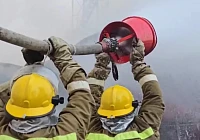 Пожар на рынке «Геология» потушен - МЧС Пожар на рынке «Геология» потушен - МЧС