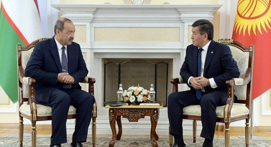 Президент Кыргызстана встретился с премьер-министром Узбекистана