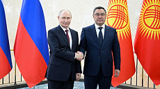 Садыр Жапаров и Владимир Путин провели переговоры в Бишкеке