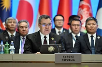 Садыр Жапаров выступил на саммите СВМДА
