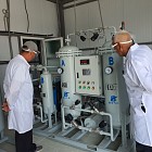В Ошской области начал работу завод по производству жидкого азота 