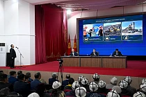 Садыр Жапаров ознакомился с социально-экономическим развитием Тогуз-Тороузского района Садыр Жапаров ознакомился с социально-экономическим развитием Тогуз-Тороузского района