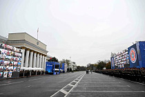 Милиции передано 101 служебного авто на день милиции - Поздравление президента Милиции передано 101 служебного авто на день милиции - Поздравление президента