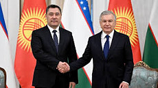 Жапаров поздравил Мирзиеева с историческим форумом ЮНЕСКО Жапаров поздравил Мирзиеева с историческим форумом ЮНЕСКО