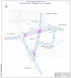 Мэрия показала схему разгрузки перекрёстка Молодой Гвардии и Льва Толстого