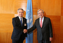 Глава МИД КР пригласил генсека ООН посетить Игры кочевников и саммит ШОС