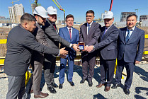 В Бишкеке начали строить совместную школу России и Кыргызстана В Бишкеке начали строить совместную школу России и Кыргызстана