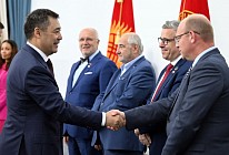 Президент Садыр Жапаров встретился с председателем комитета Европарламента по иностранным делам 