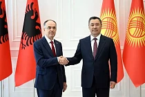 Президент Садыр Жапаров провел переговоры с президентом Албании Президент Садыр Жапаров провел переговоры с президентом Албании