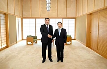 Садыр Жапаров встретился с Императором Японии Нарухито