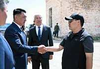 Садыр Жапаров ознакомился с проектом экологического развития туризма