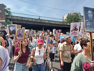 В Бишкеке прошла акция «Бессмертный полк»