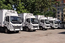 Организации первичной медико-санитарной помощи получили спецавтомобили для транспортировки медицинских отходов Организации первичной медико-санитарной помощи получили спецавтомобили для транспортировки медицинских отходов