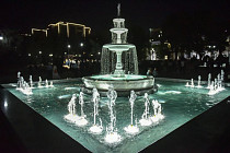 В Театральном парке Бишкека обновили фонтаны