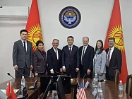 Министр здравоохранения КР встретился с президентом Сената штата Юта США и представителями международных гуманитарных организаций