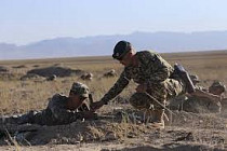 Баткене прошли масштабные учения военных