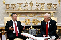 Садыр Жапаров провел переговоры с Дональдом Трампом Садыр Жапаров провел переговоры с Дональдом Трампом