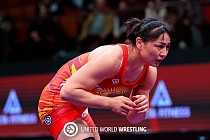 Мээрим Жуманазарова снова чемпионка Азии по борьбе