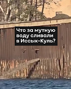 Минприроды не подтвердил случай сброса канализационных сточных вод в Иссык-Куль 